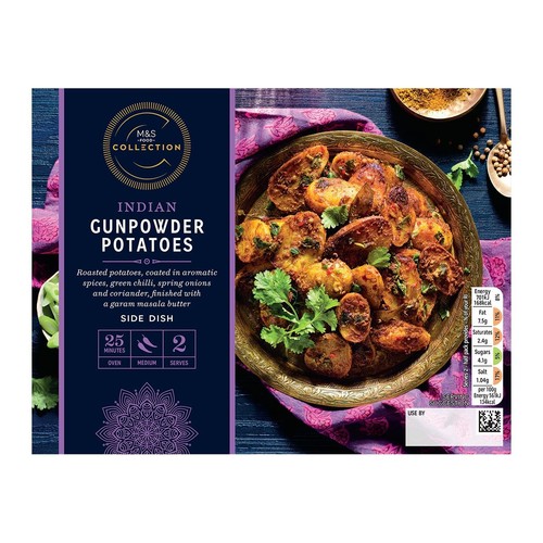 M&S Collection Indian Gunpowder Potatoes