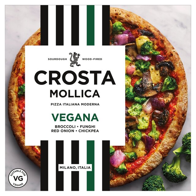 Crosta Mollica Vegana Sourdough Pizza with Grilled Vegetables