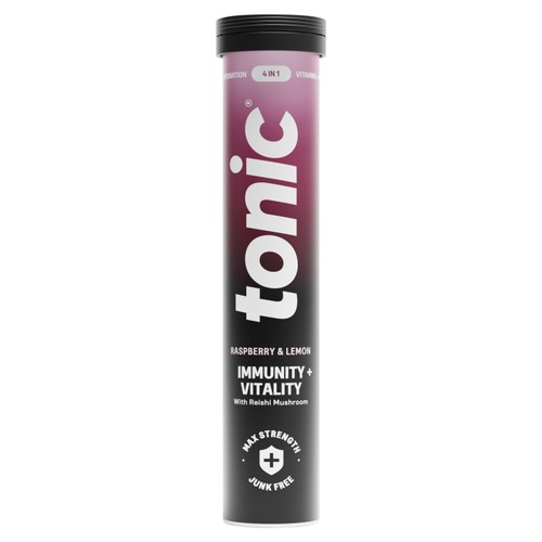 Tonic Health Daily Immunity Raspberry Effervescent tablets