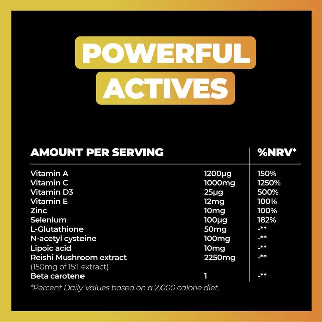 Tonic Health Daily Immunity Orange Effervescent tablets thumbnail 2