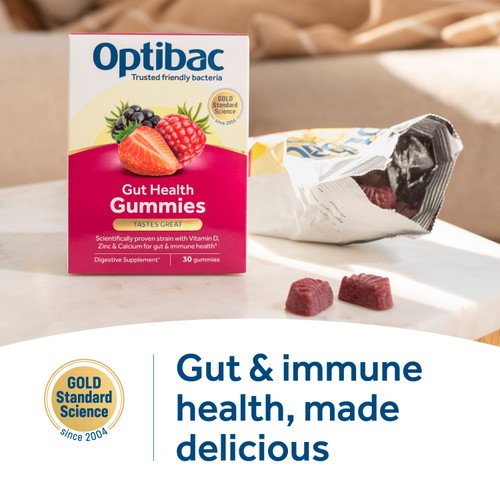 Optibac Probiotics Gut Health Gummies -  30 Gummies thumbnail 2