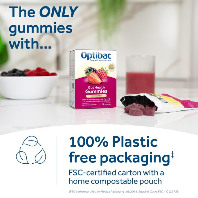 Optibac Probiotics Gut Health Gummies thumbnail 7