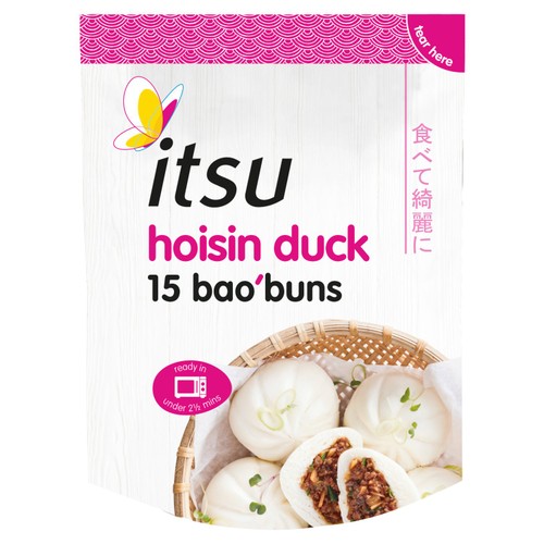 itsu hoisin duck 15 bao buns