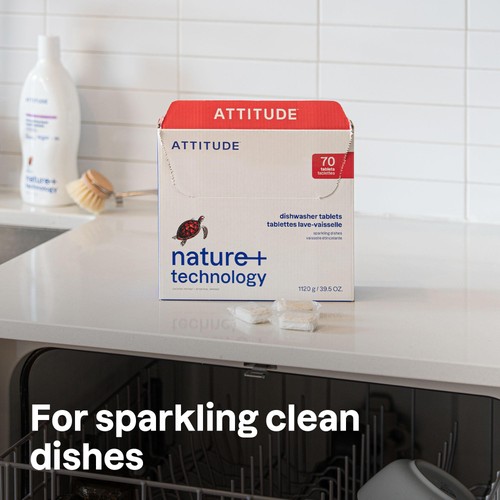 ATTITUDE Dishwasher Solube  Eco-Pouches thumbnail 4