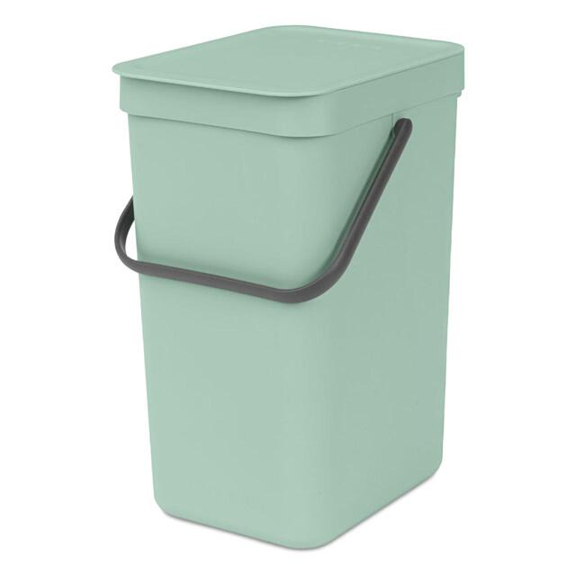 Brabantia Sort & Go Waste Bin 12L Jade Green thumbnail 4