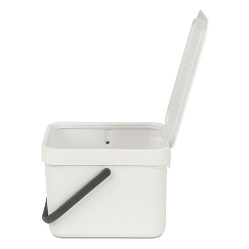 Brabantia Sort & Go Waste Bin 6L Light Grey thumbnail 2