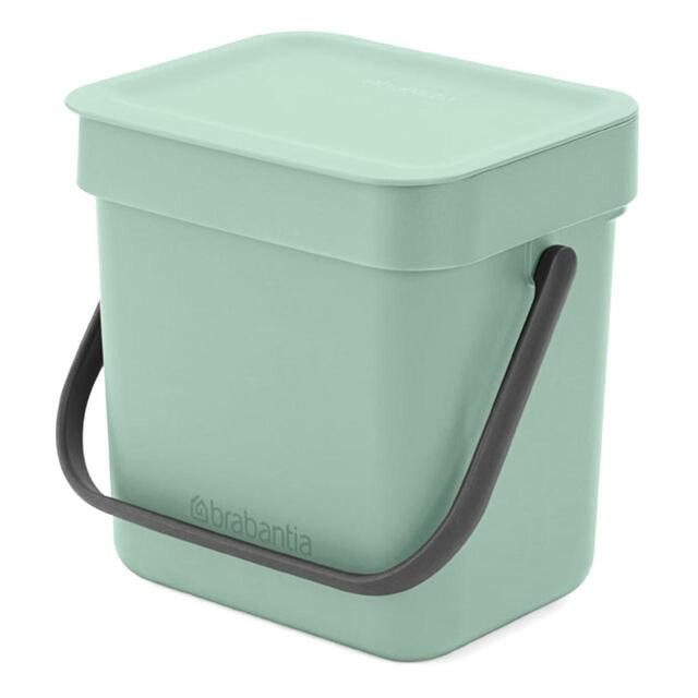 Brabantia Sort & Go Waste Bin 3L Jade Green thumbnail 4