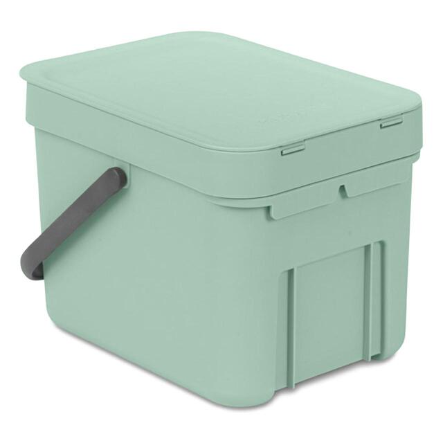 Brabantia Sort & Go Waste Bin 6L Jade Green thumbnail 3