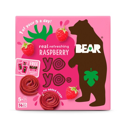 BEAR Fruit Yoyos Raspberry Multipack thumbnail 2