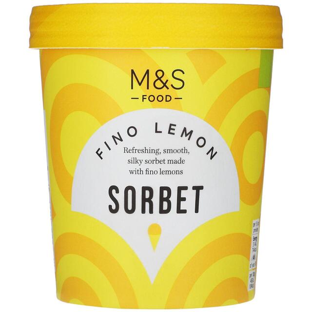M&S Fino Lemon Sorbet
