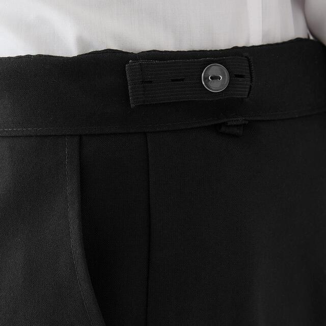 M&S Boys Black Super Skinny Leg Stretch Trs 3-14 Y, Black thumbnail 2