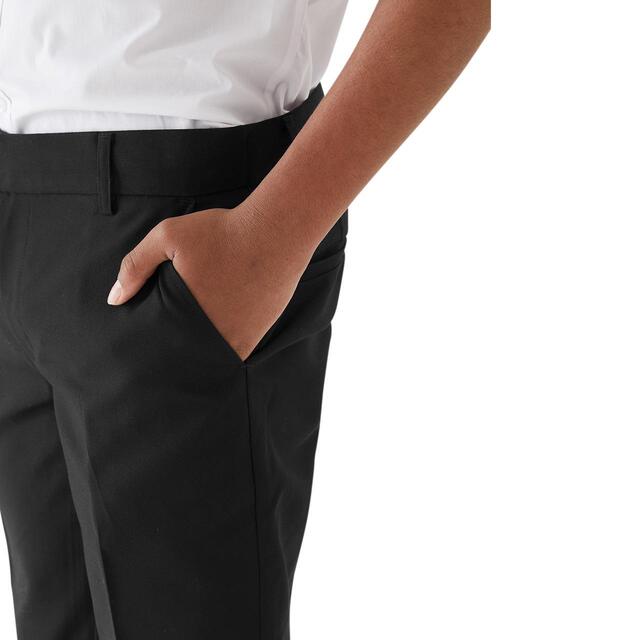 M&S Boys Black Super Skinny Leg Stretch Trs 3-14 Y, Black thumbnail 3