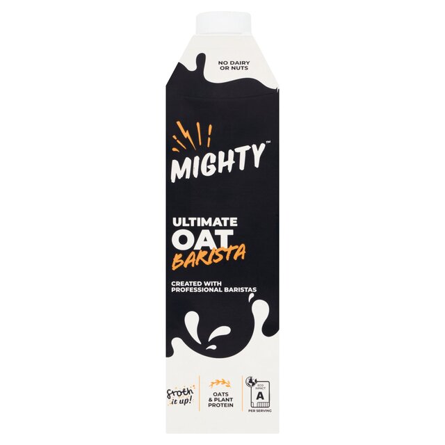 Mighty Milkology Barista Dairy Free Oat Milk Alternative for Coffee