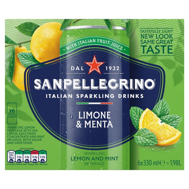 San Pellegrino Lemon & Mint thumbnail 3