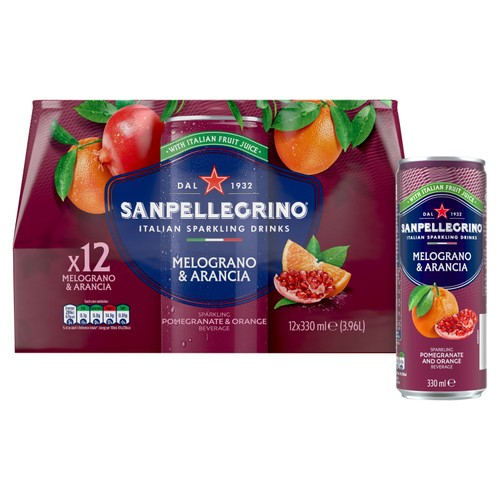 San Pellegrino Pomegranate & Orange thumbnail 3