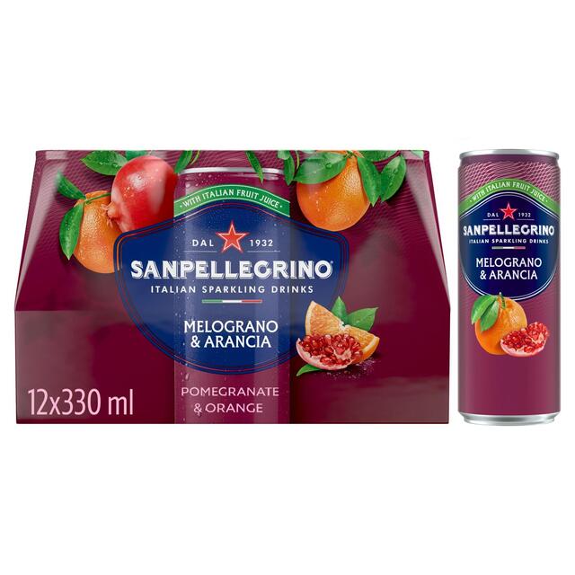 San Pellegrino Pomegranate & Orange