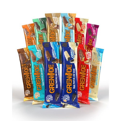 Grenade Bars Chocolate Chip Salted Caramel Bars Multipack thumbnail 5