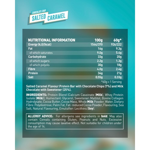 Grenade Bars Chocolate Chip Salted Caramel Bars Multipack thumbnail 8
