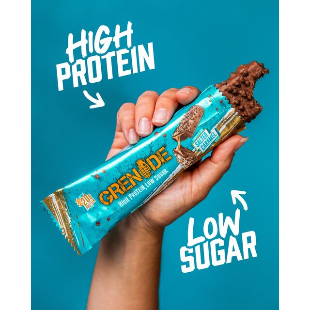 Grenade Chocolate Chip Salted Caramel Protein Bar thumbnail 2