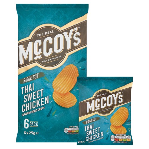 McCoy's Thai Sweet Chicken Multipack Crisps thumbnail 2