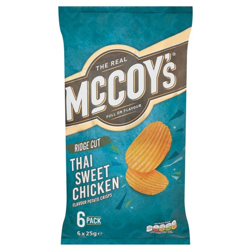 McCoy's Thai Sweet Chicken Multipack Crisps thumbnail 3