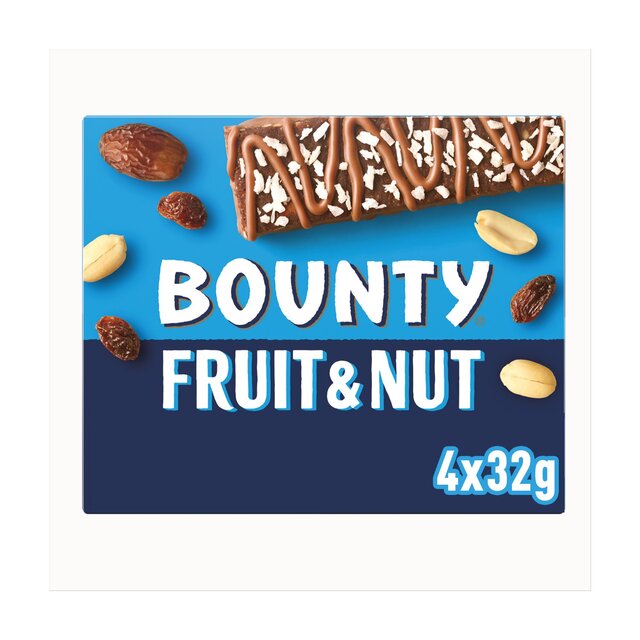 Bounty Fruit & Nut Milk Chocolate Snack Bars Multipack