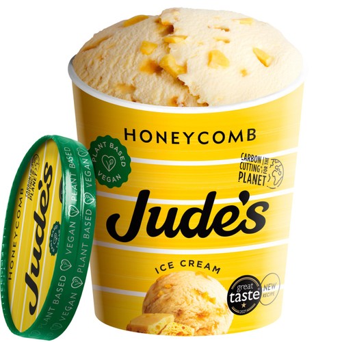 Jude's Vegan Honeycomb Ice Cream thumbnail 2