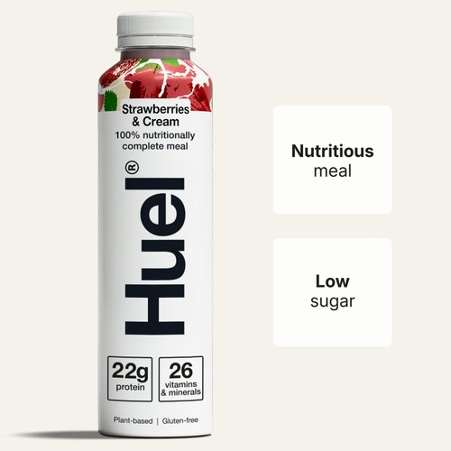 Huel Ready To Drink Strawberry & Cream thumbnail 3