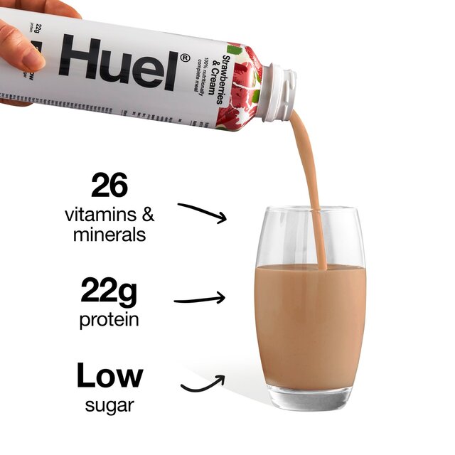 Huel Ready To Drink Strawberry & Cream thumbnail 2