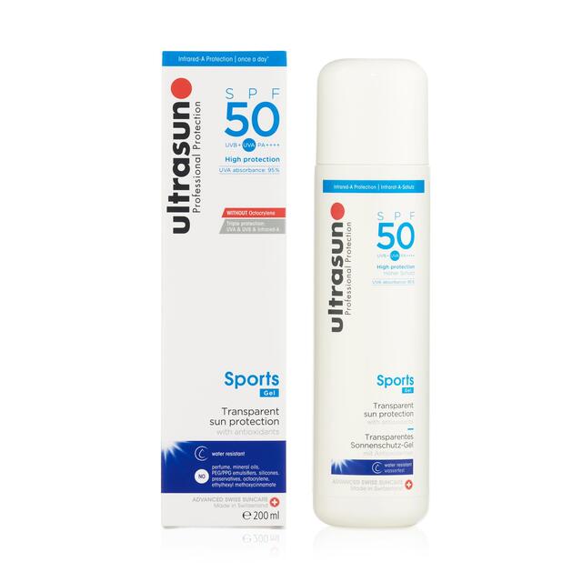 Ultrasun SPF 50 Sports Gel Sunscreen thumbnail 3