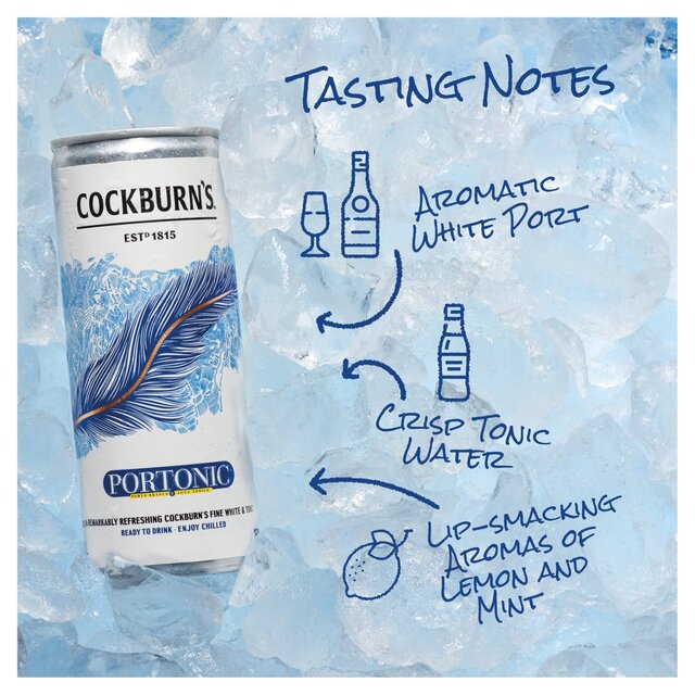 Cockburn's White Port & Tonic Can thumbnail 5