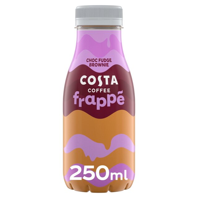Costa Coffee Frappe Choc Fudge Brownie Iced Coffee