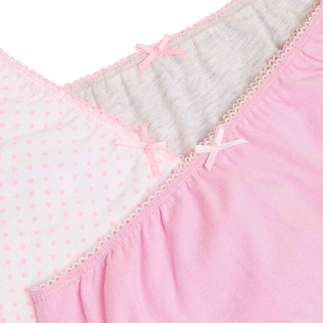 M&S Pink Spot Knickers, 7-8 Y thumbnail 2