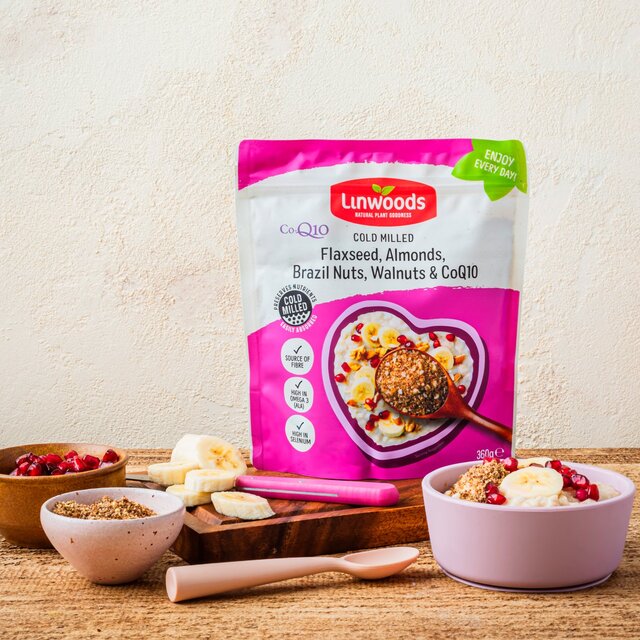 Linwoods Milled CO-Q10 Flaxseed, Almonds, Brazil & Walnuts thumbnail 5