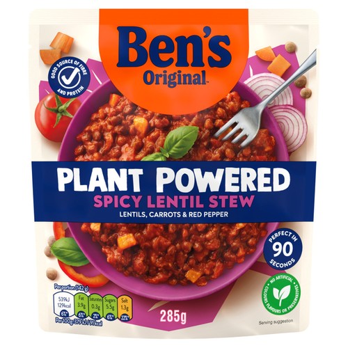 Ben's Original Plant Powered Spicy Lentil Stew thumbnail 2