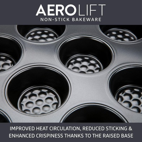 Prestige Aerolift Carbon Steel Muffin Tin 12 Cup thumbnail 3