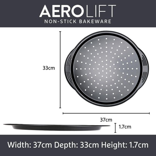 Prestige Aerolift Carbon Steel Pizza Tray 30cm thumbnail 2