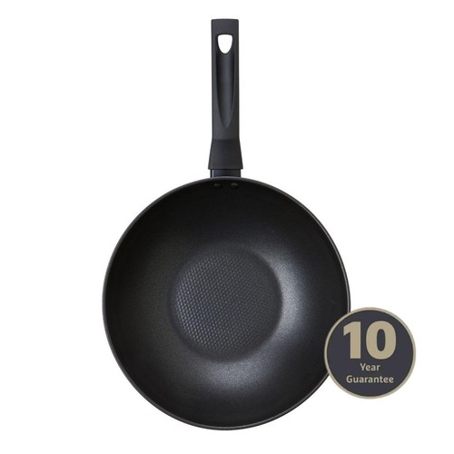 Prestige 9x Tougher aluminium induction non stick stir fry pan, 29cm
