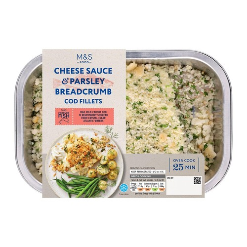 Cheese Sauce & Parsley Breadcrumb Cod Fillets thumbnail 2
