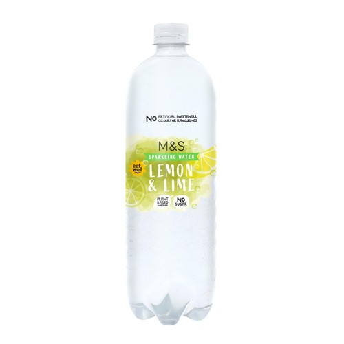 M&S Sparkling Lemon & Lime Water