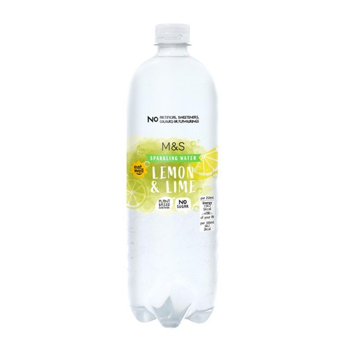 M&S Sparkling Lemon & Lime Water thumbnail 2