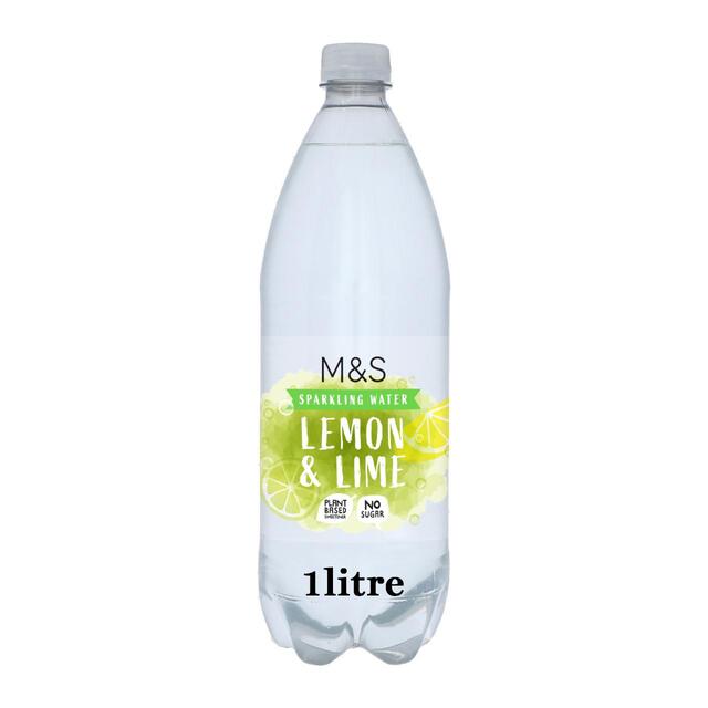 M&S Sparkling Lemon & Lime Water