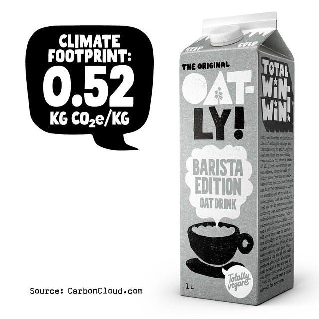 Oatly Oat Drink Barista Chilled thumbnail 4