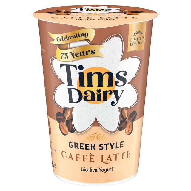 Tims Dairy Greek Style Caffe Latte Yoghurt Limited Edition thumbnail 2