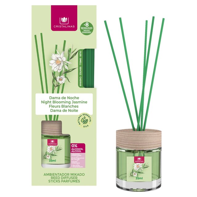 Cristalinas Reed Diffuser Night Blooming Jasmine