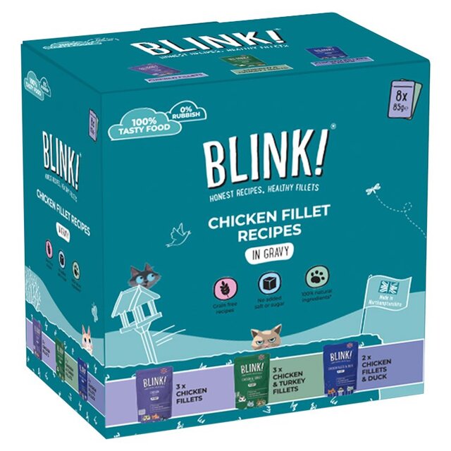 Blink! Chicken Fillets Selection In Gravy Multipack