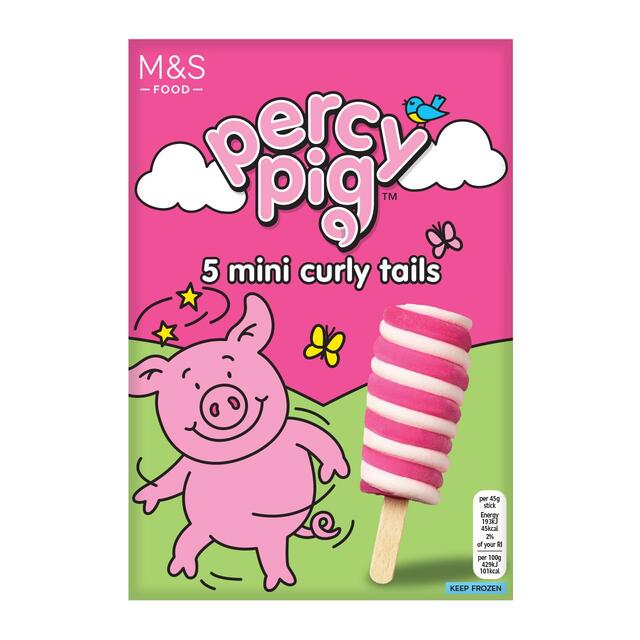 M&S Mini Percy Pig Curly Tails thumbnail 2
