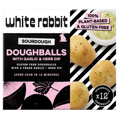 White Rabbit Doughballs 12pk with Garlic Herb Butter thumbnail 2
