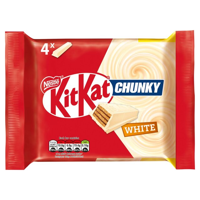 KitKat Chunky White Chocolate Bar Multipack thumbnail 2