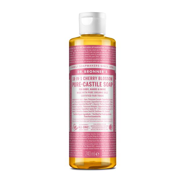 Dr Bronner's Cherry Blossom Organic Magic Soap